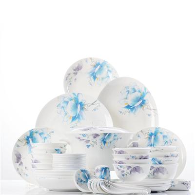 华为mate存储卡48头聆听花开骨瓷礼品餐具套装